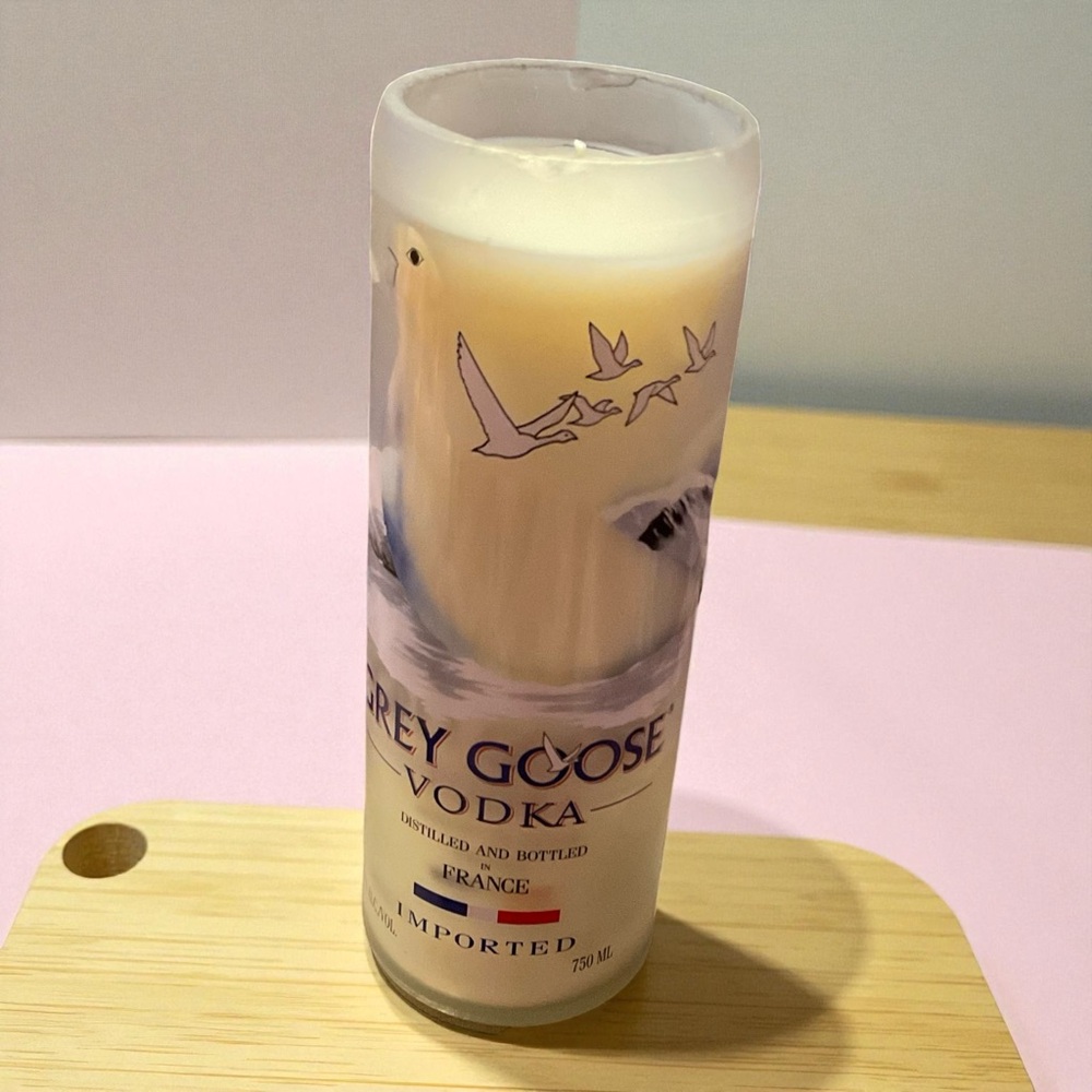 Grey Goose Vodka Candle